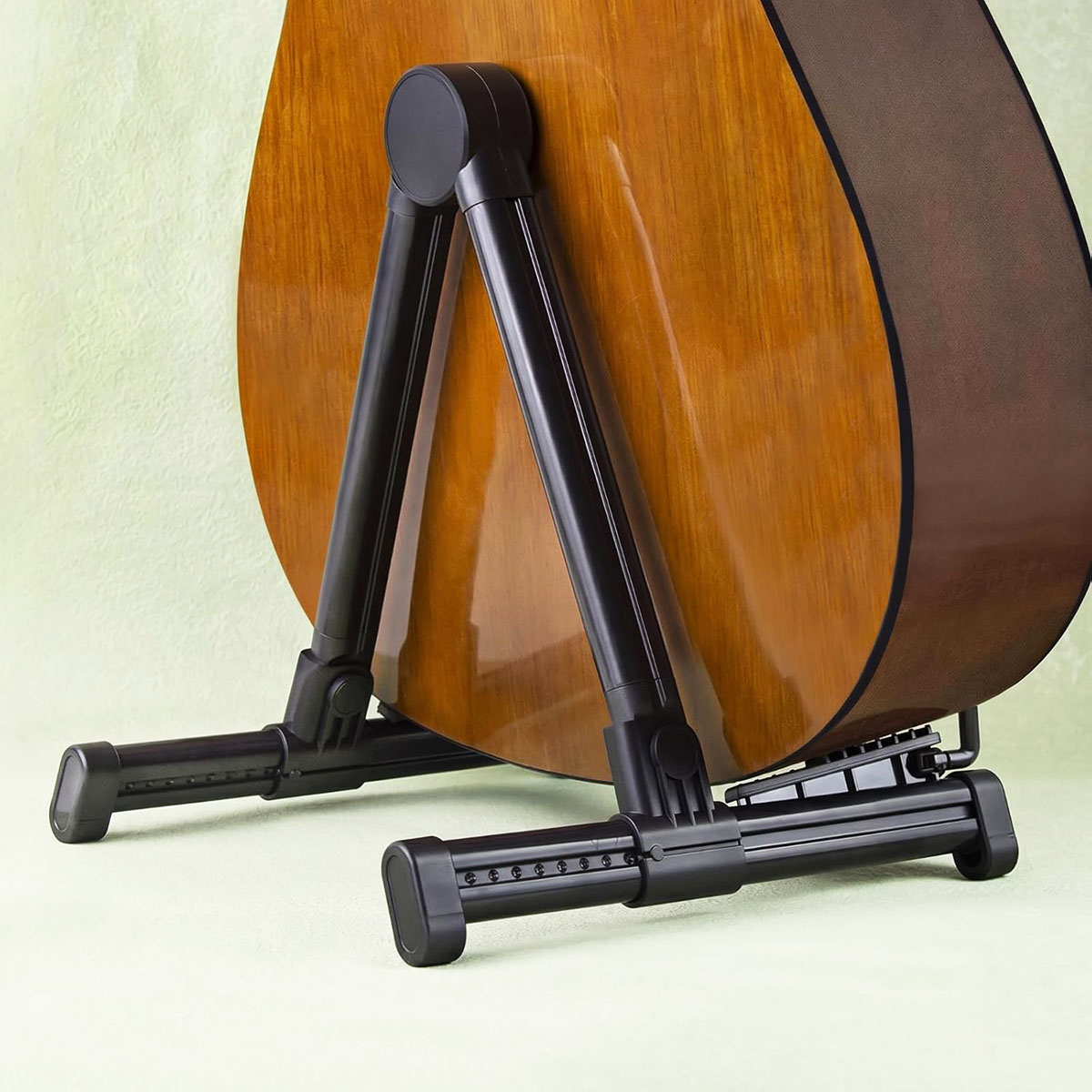 Musical Instrument Ukulele - Miwayer Opvouwbare Gitaarstandaard – Lichtgewicht A-Frame,