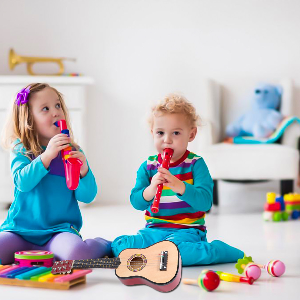 Musical Instrument I Play - 21 inch kinderen akoestische folk gitaar
