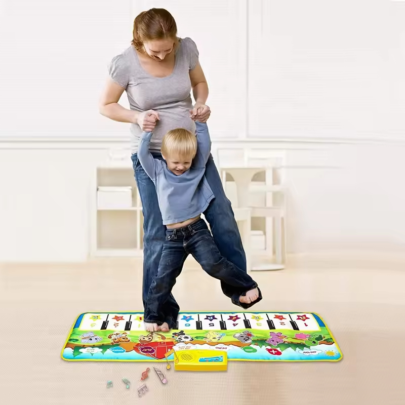 Musical Instrument No Touch - Baby Zintuiglijke Muzikale Gymmat Peuters 100CM