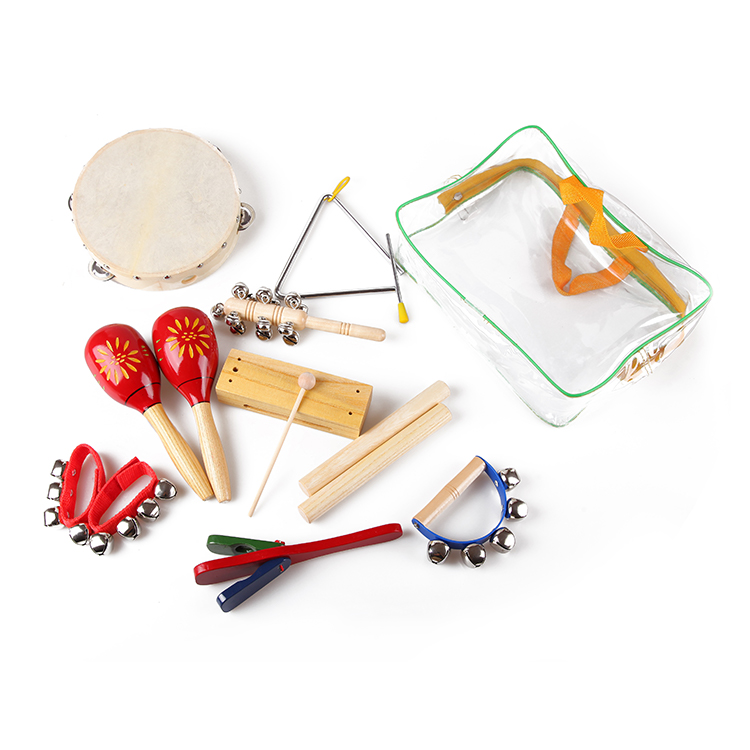 Musical Instrument For Toddlers - Muziekinstrumentenset voor kinderen, 6-delige Montessori educatief