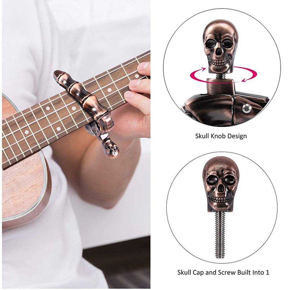Gitaar Capo Skull Capo voor ak - Musical Instruments Easy recensie en prijs