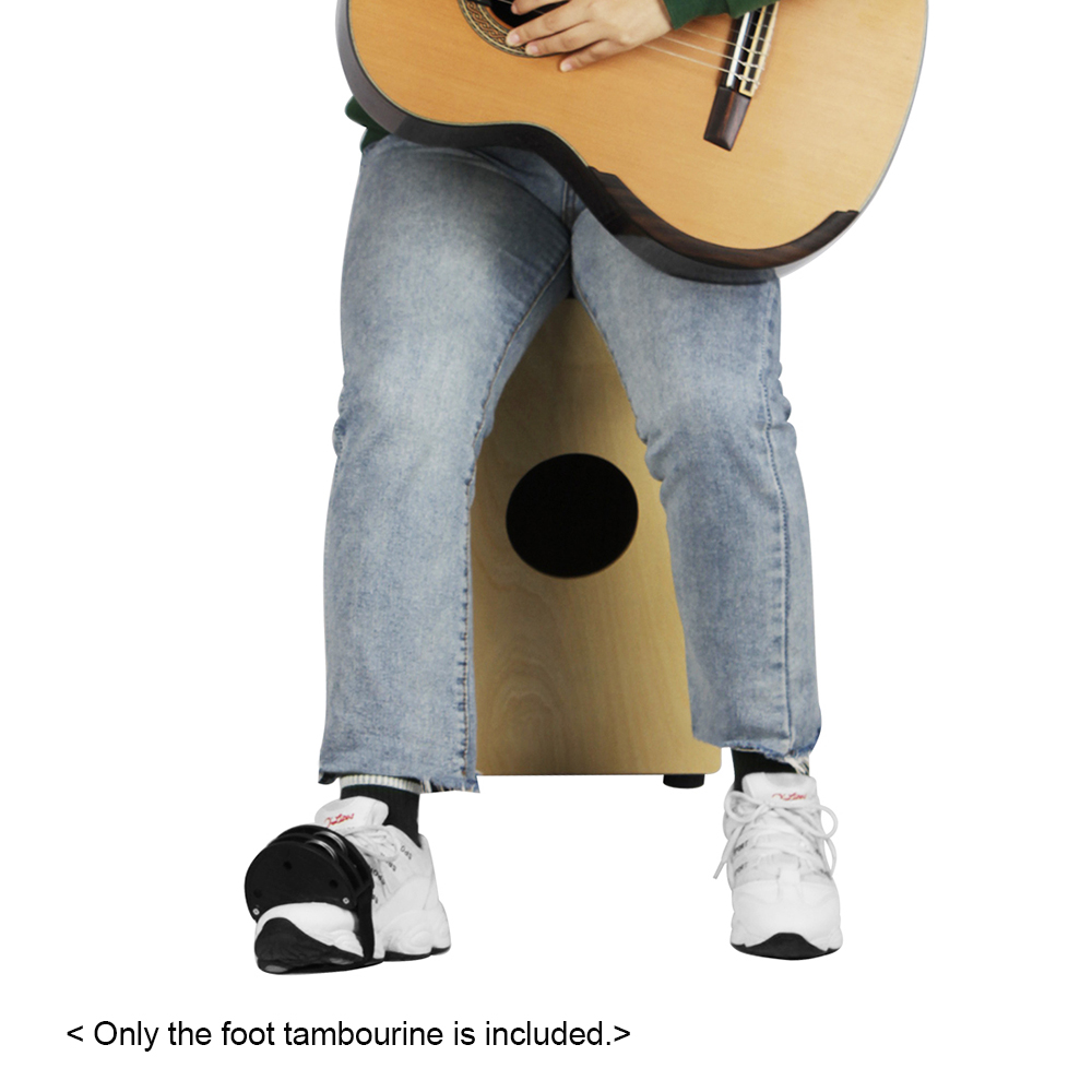 ABS Voet-Tambourine met Metale - Cajon Box Drum recensie en prijs