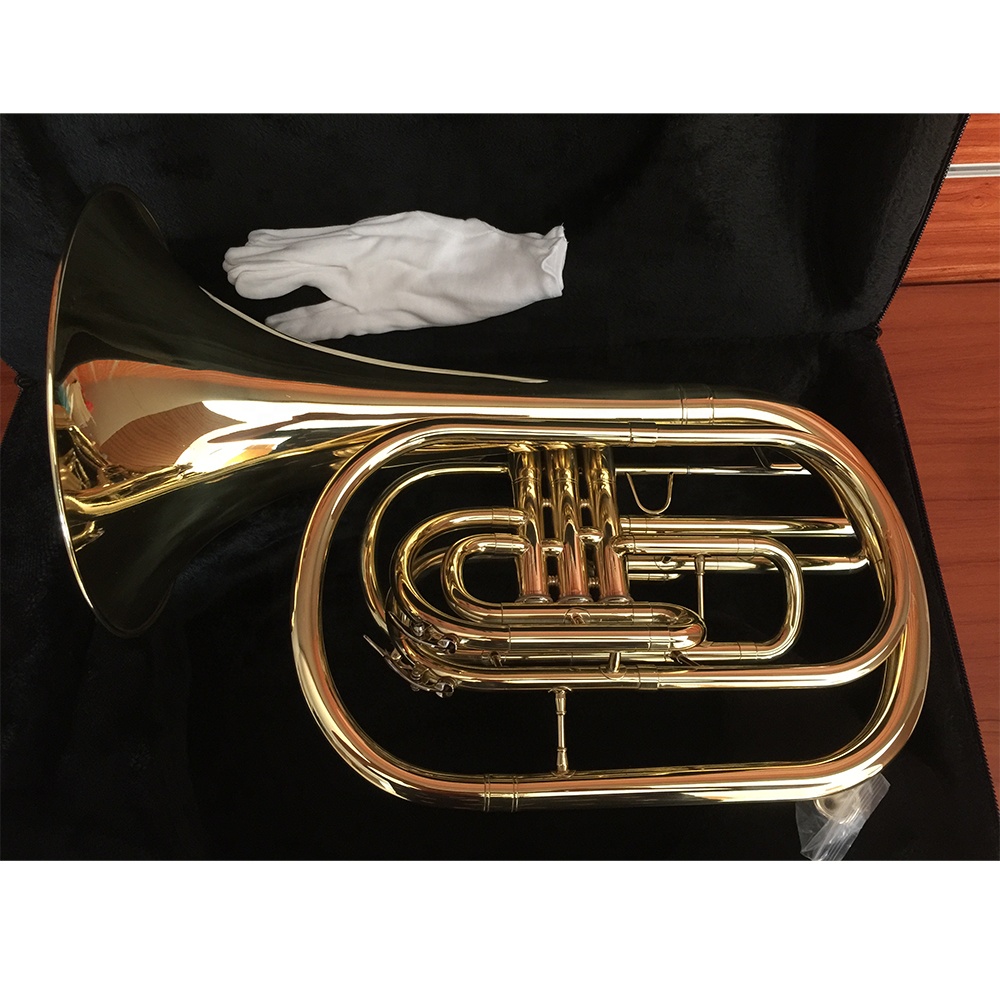 Bb goudgelakte marching-franse - Musical Instrument French recensie en prijs