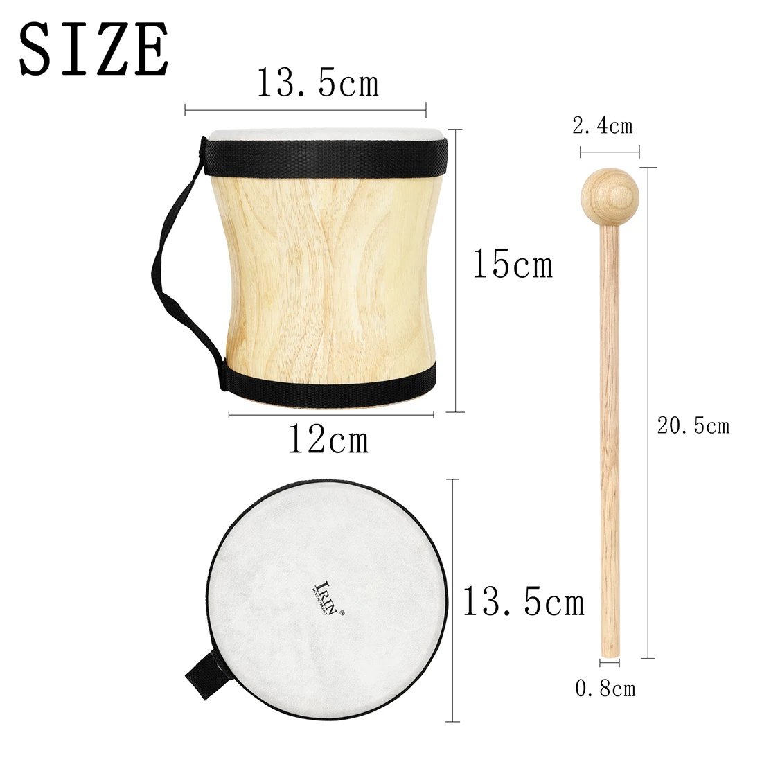 IRIN Indiase drums Houten draa - Musical Instrument Indian recensie en prijs