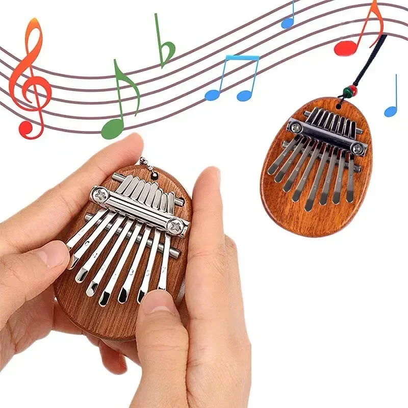 1 Stuks Houten Mini Duimpiano  - Musical Instrument African recensie en prijs