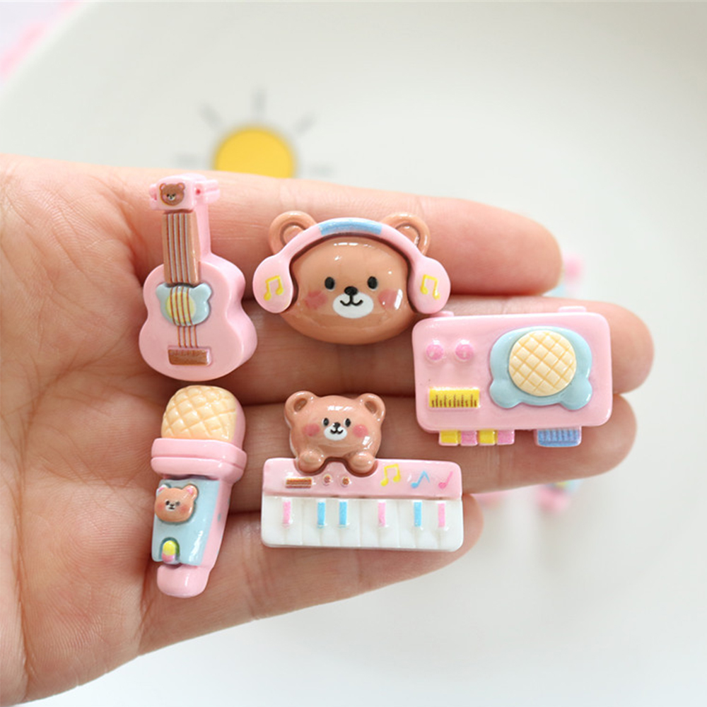 10 Stuks Glanzende Beer Muziek - Musical Instruments Cartoon recensie en prijs