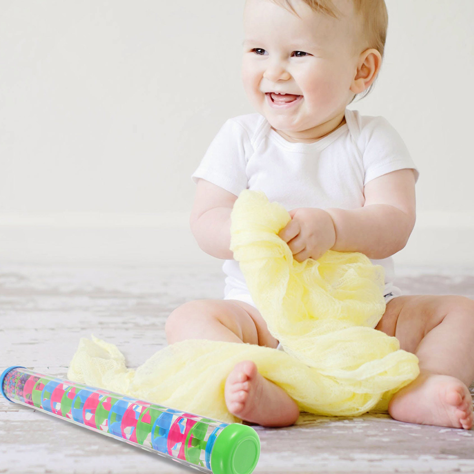 2 stuks regenstok spiraalvormi - Musical Instrument For Toddlers recensie en prijs