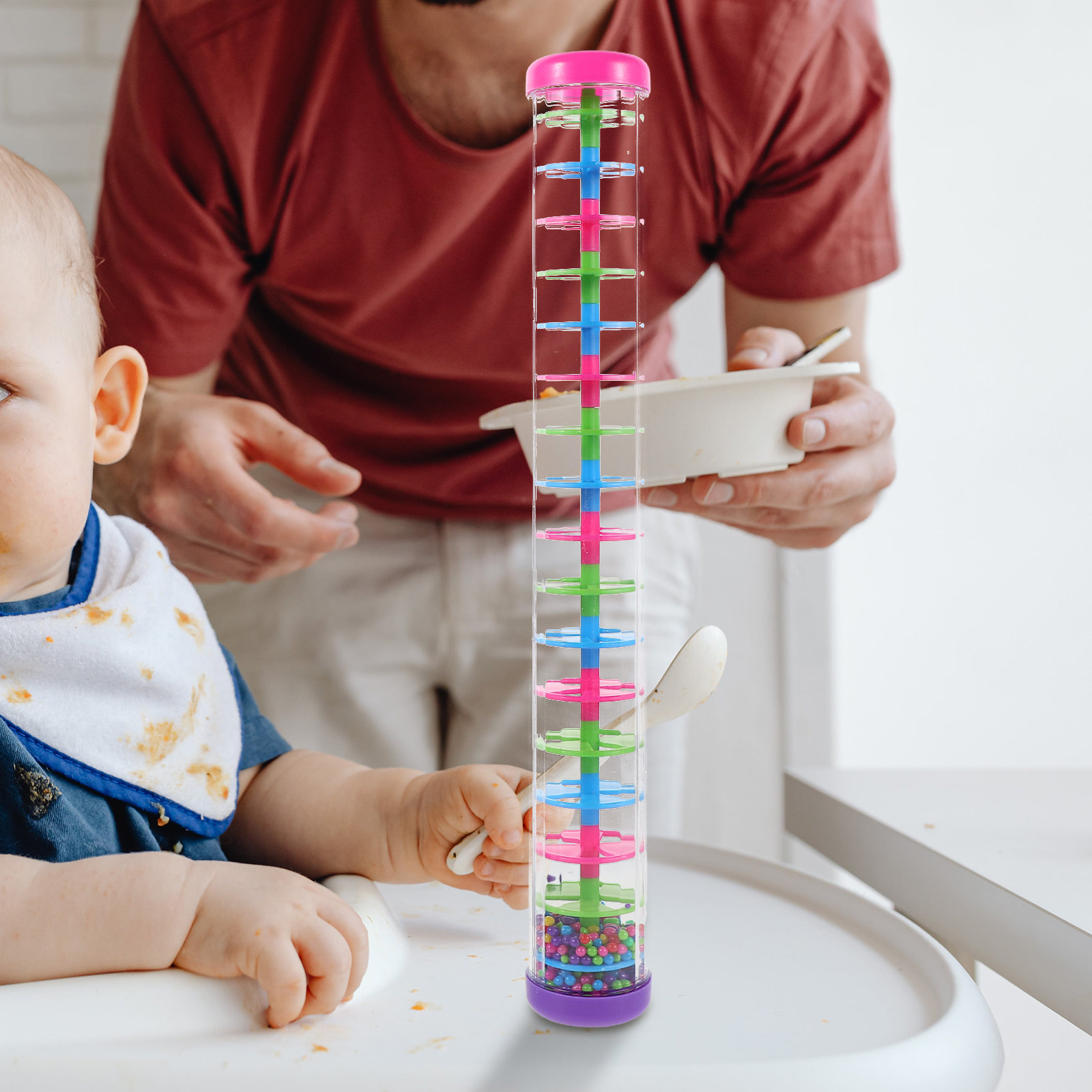 2 stuks regenstok spiraalvormi - Musical Instrument For Toddlers recensie en prijs